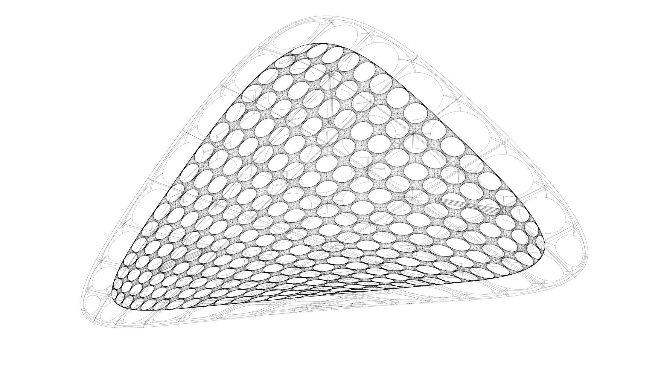 Parametric pavilion scene 2348 3D model_8