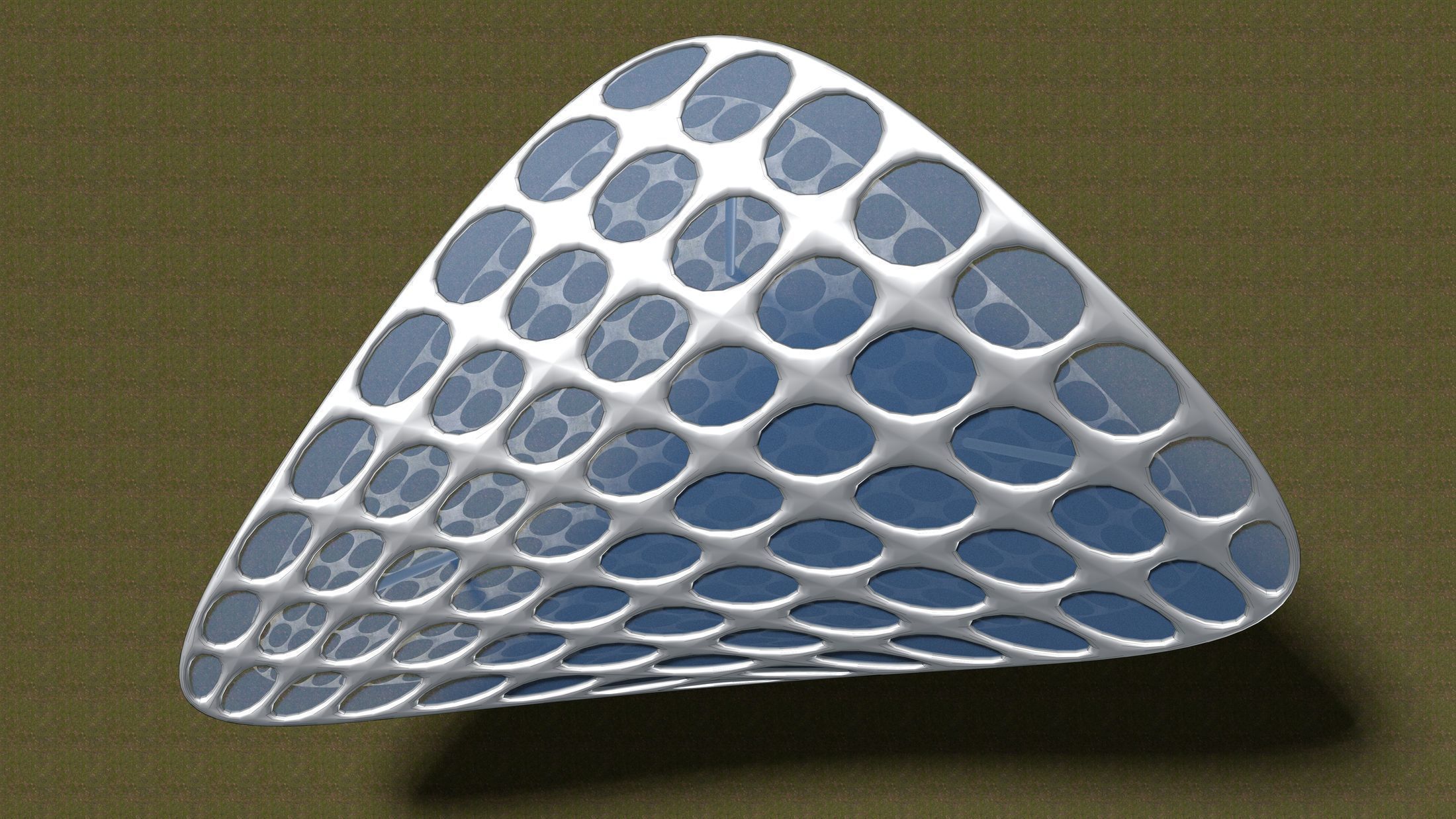 Parametric pavilion scene 2348 3D model_7