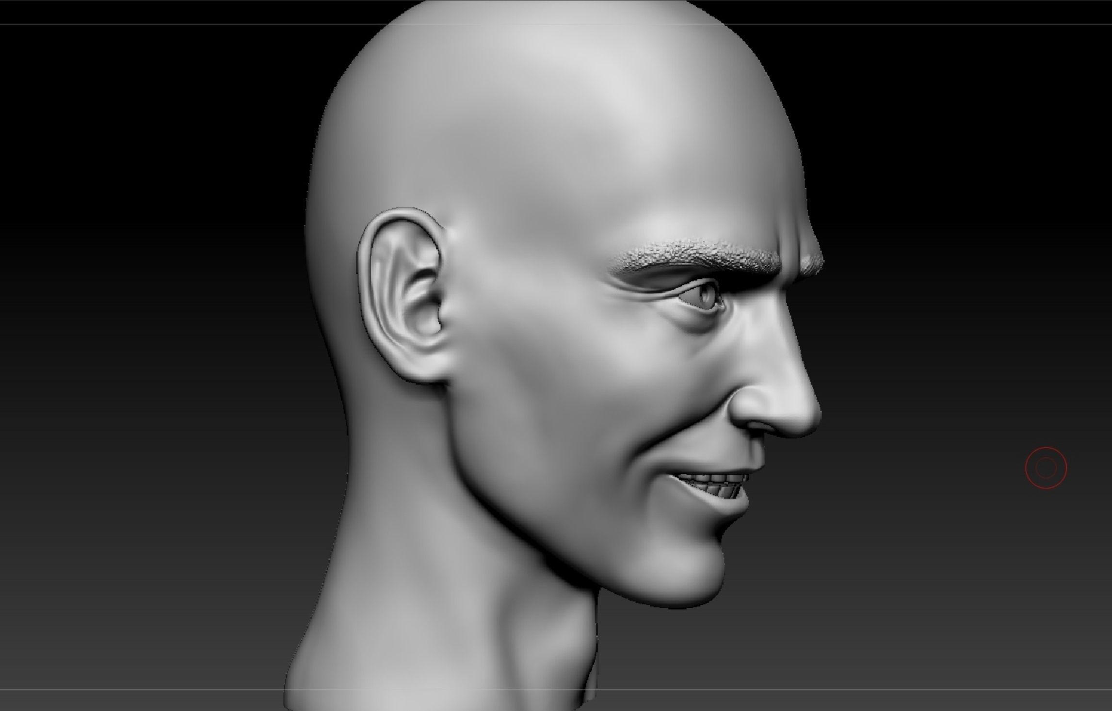 Loki head  Tom Hiddleston bust 3D print model_2