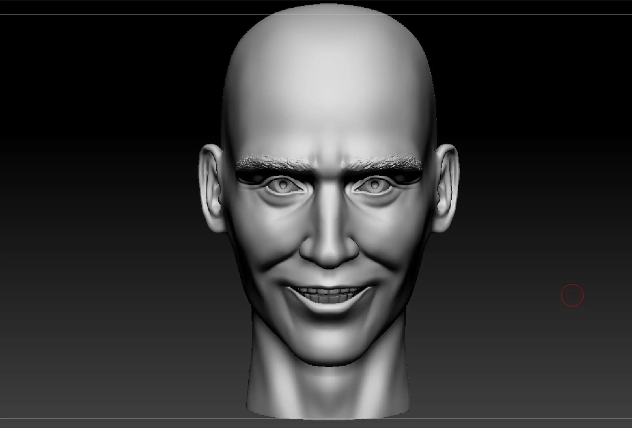 Loki head  Tom Hiddleston bust 3D print model_0