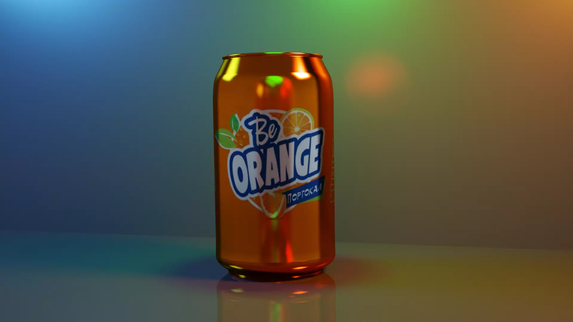 Soda Can 250ml with Render 3D model Free 3D model