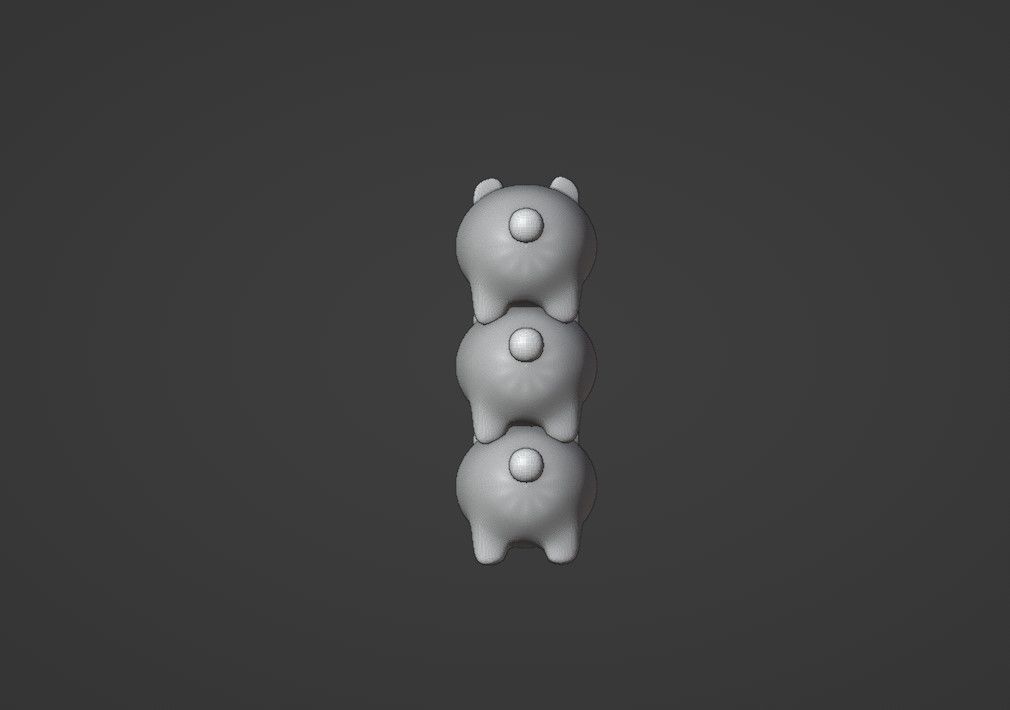 bears 3D print model_4