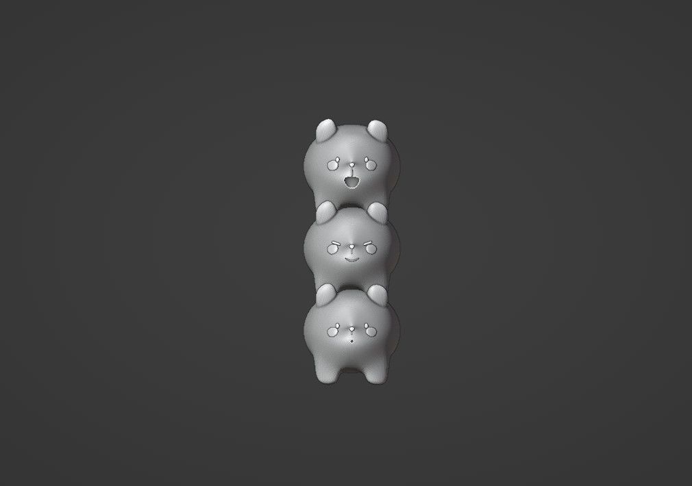 bears 3D print model_2