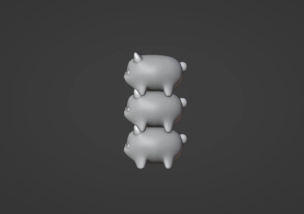 bears 3D print model_1