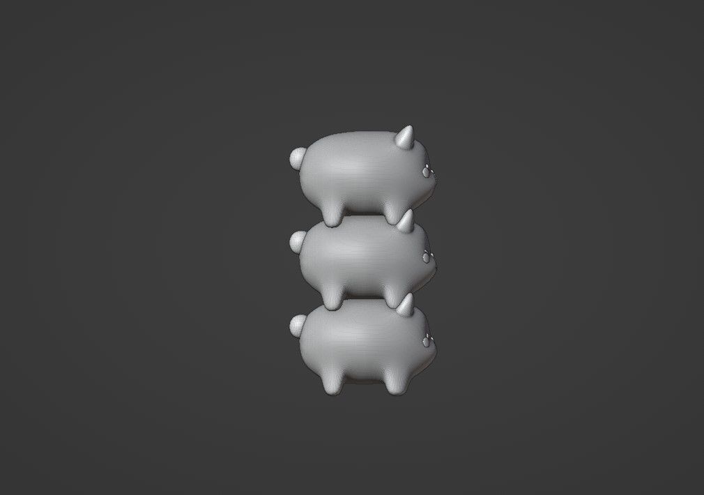 bears 3D print model_3