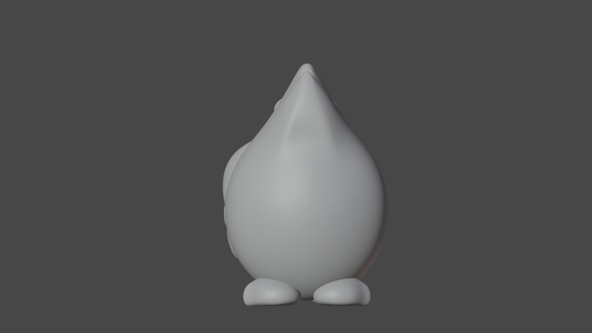 duck chicken 3D print model_4