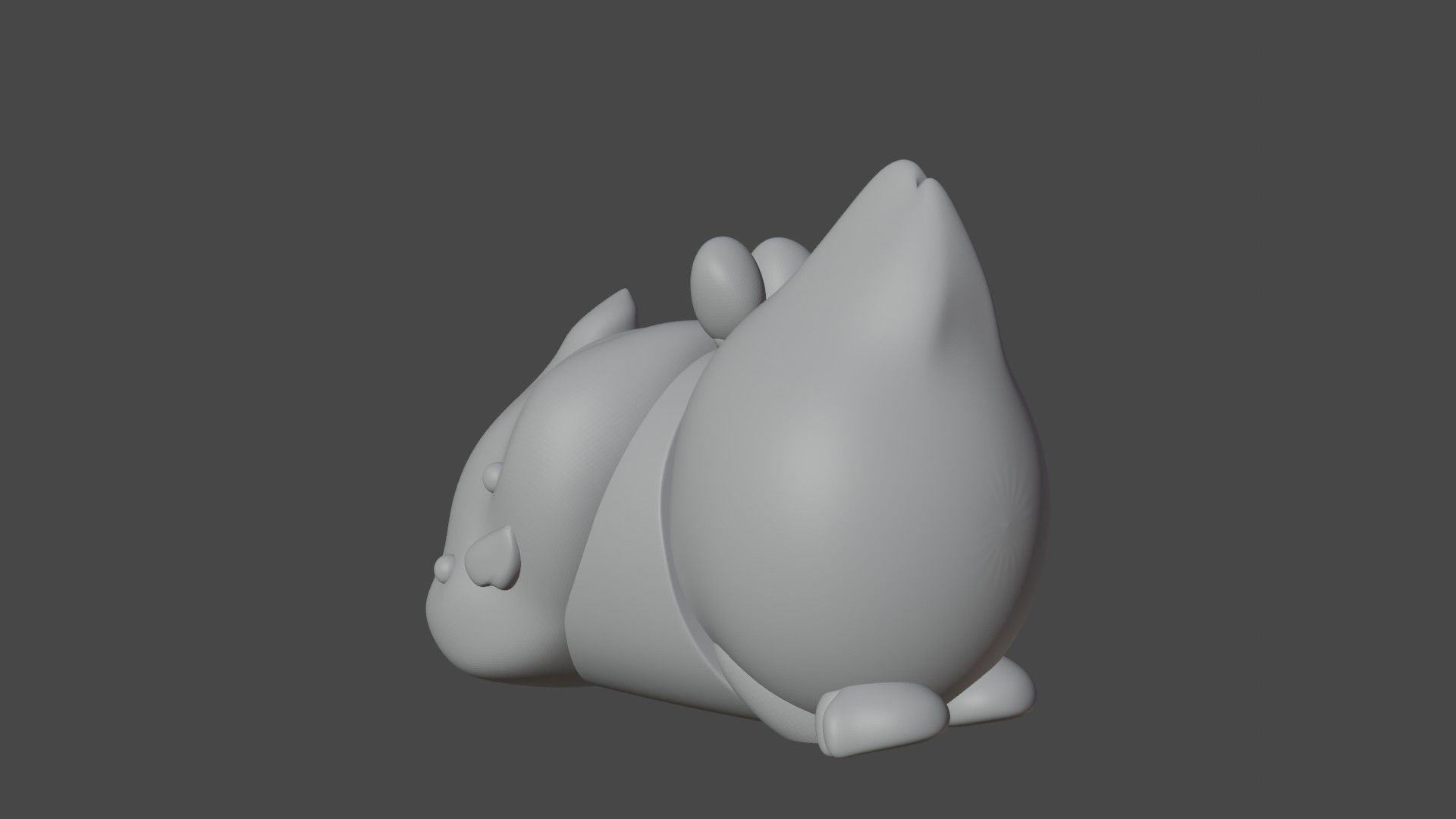 duck chicken 3D print model_5