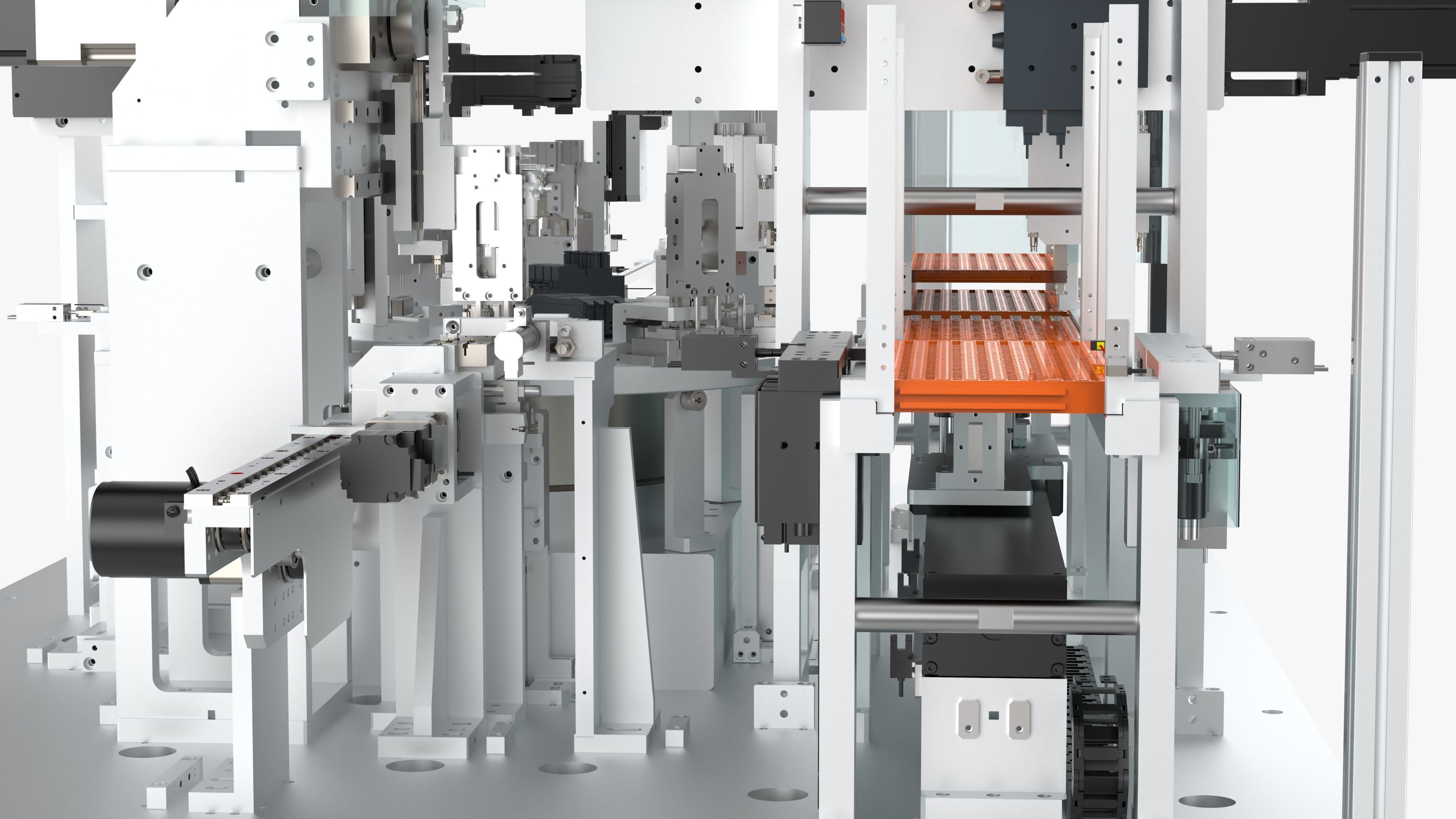 Automatic Electronic IM Terminal Assembly Machine 3D model_17
