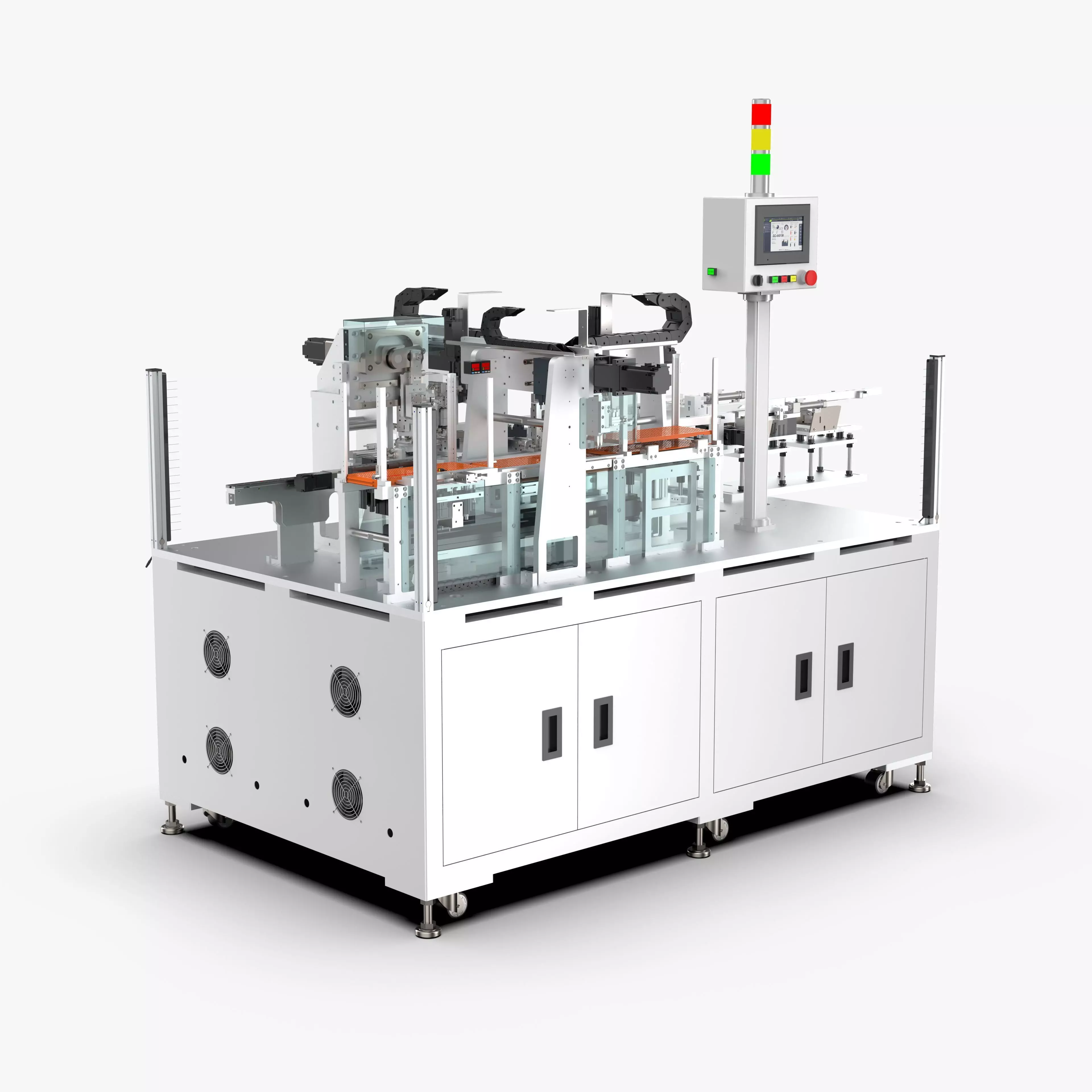 Automatic Electronic IM Terminal Assembly Machine 3D model_0