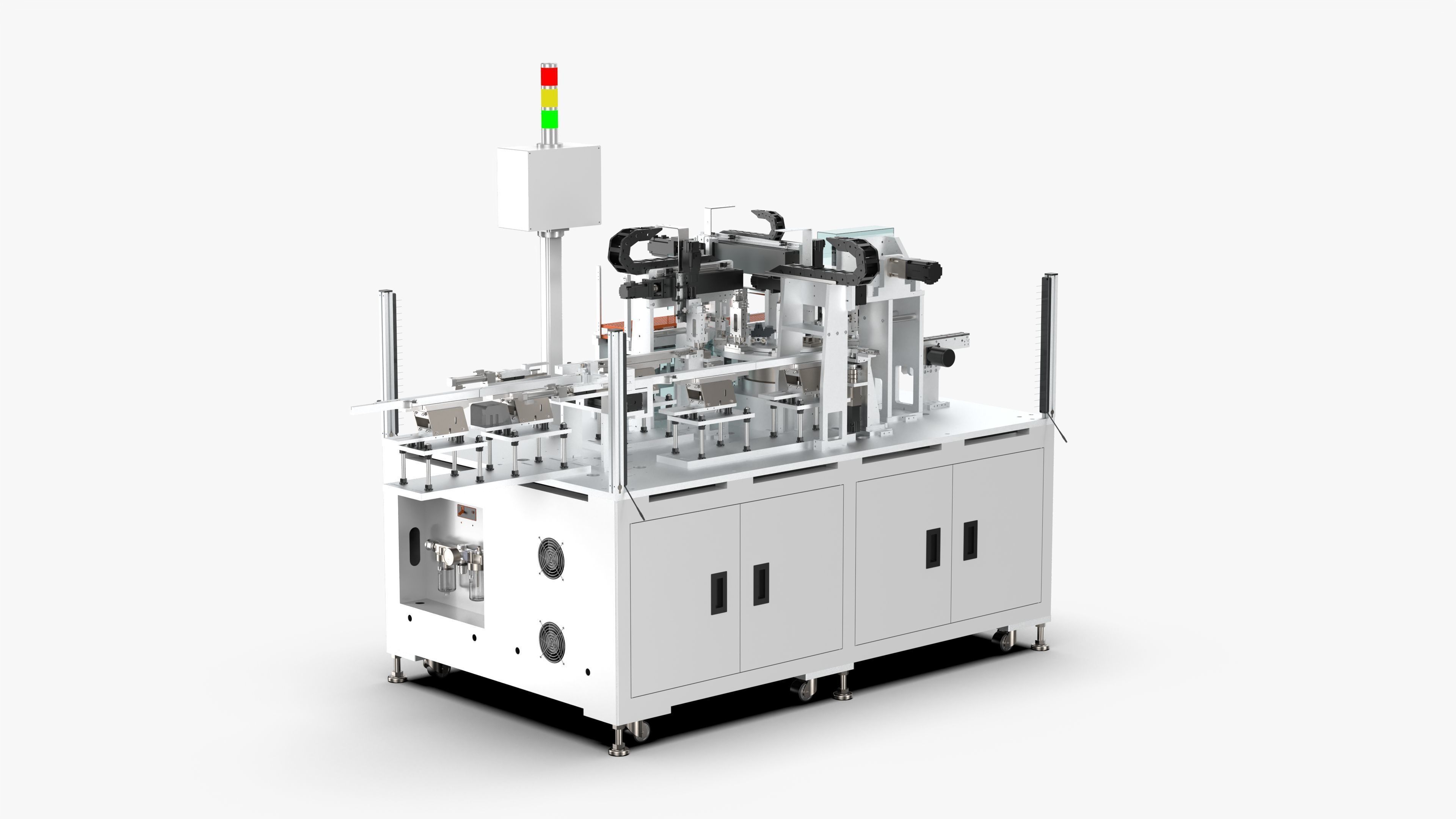 Automatic Electronic IM Terminal Assembly Machine 3D model_3