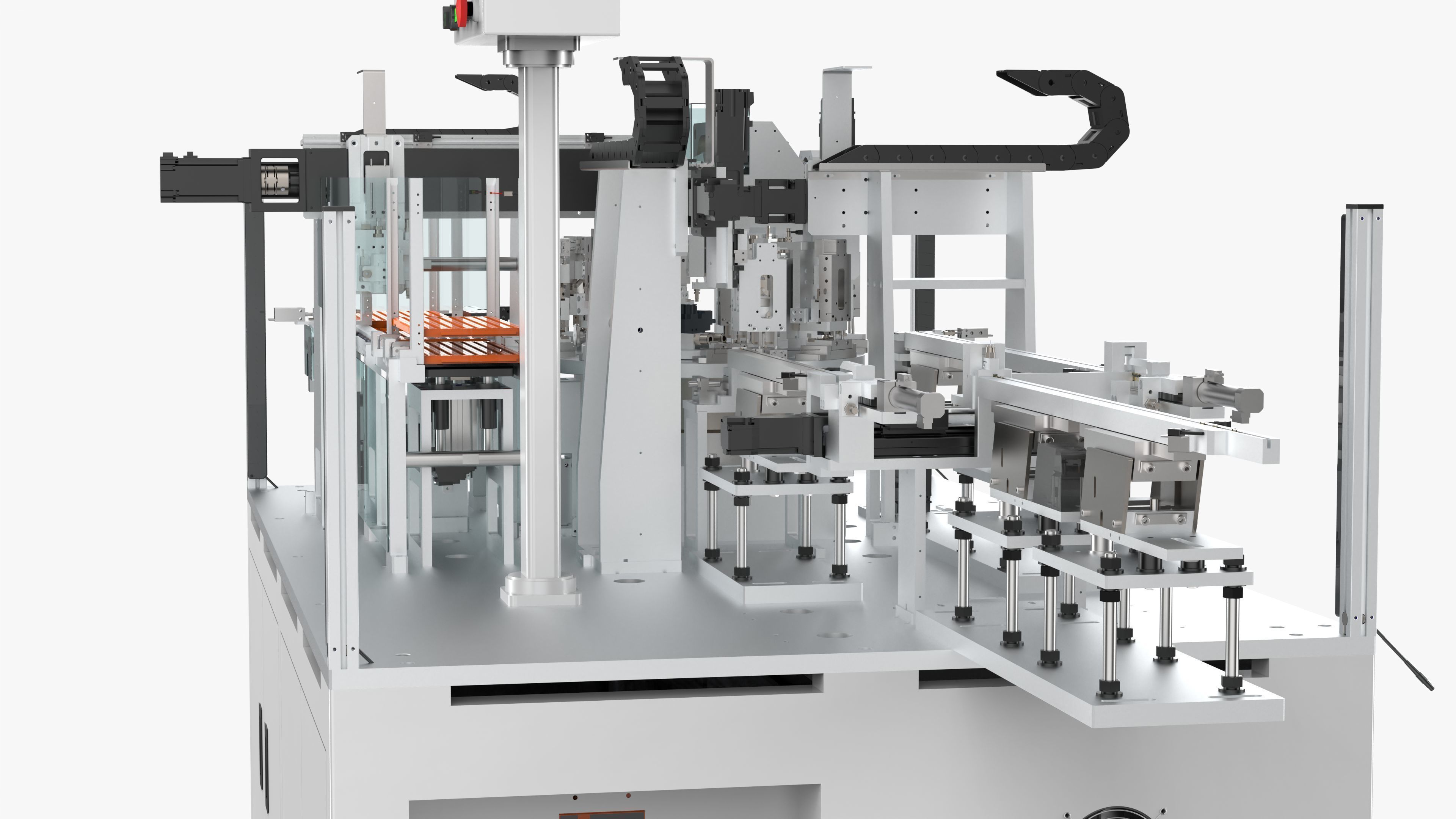Automatic Electronic IM Terminal Assembly Machine 3D model_15