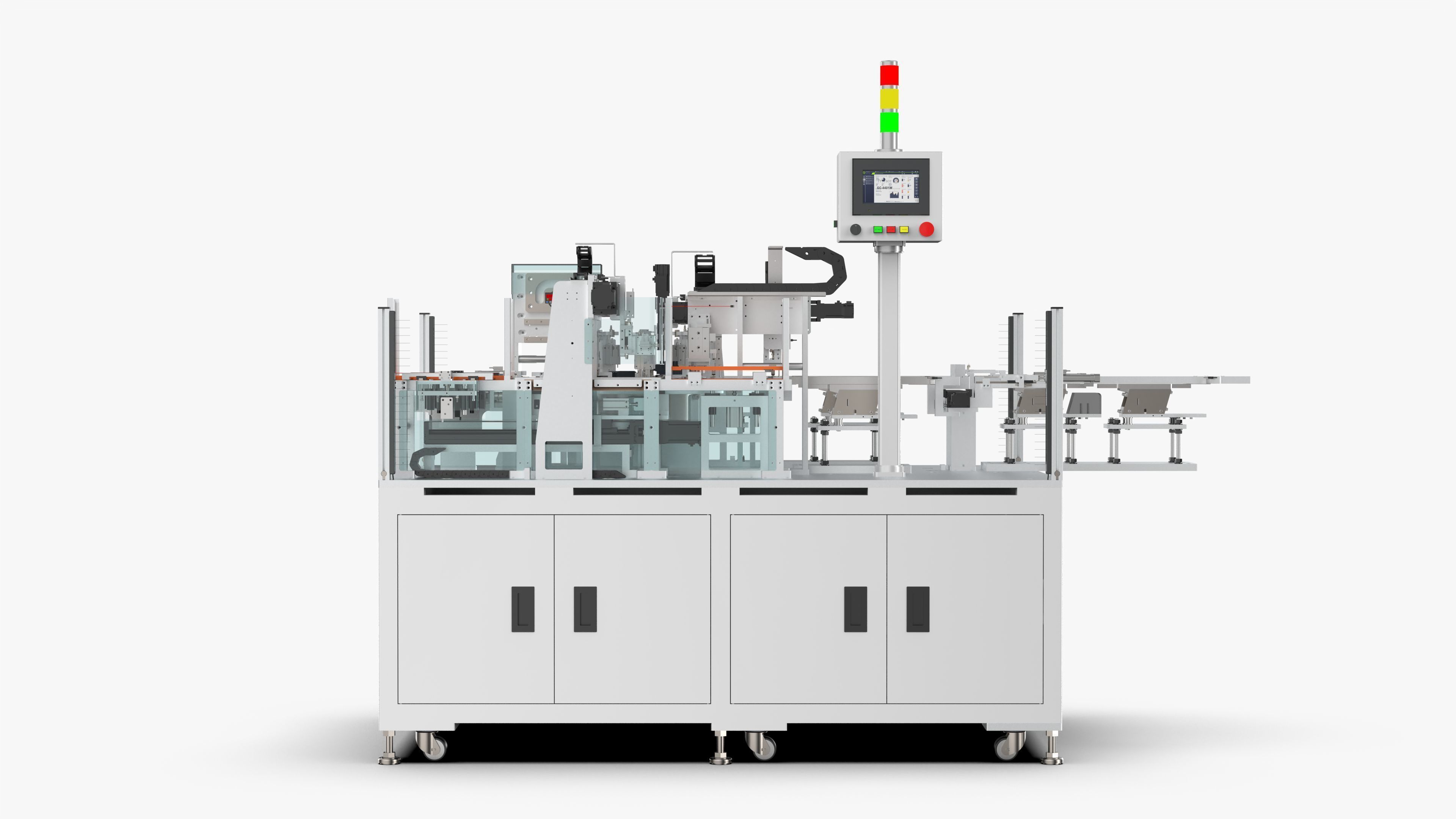 Automatic Electronic IM Terminal Assembly Machine 3D model_5