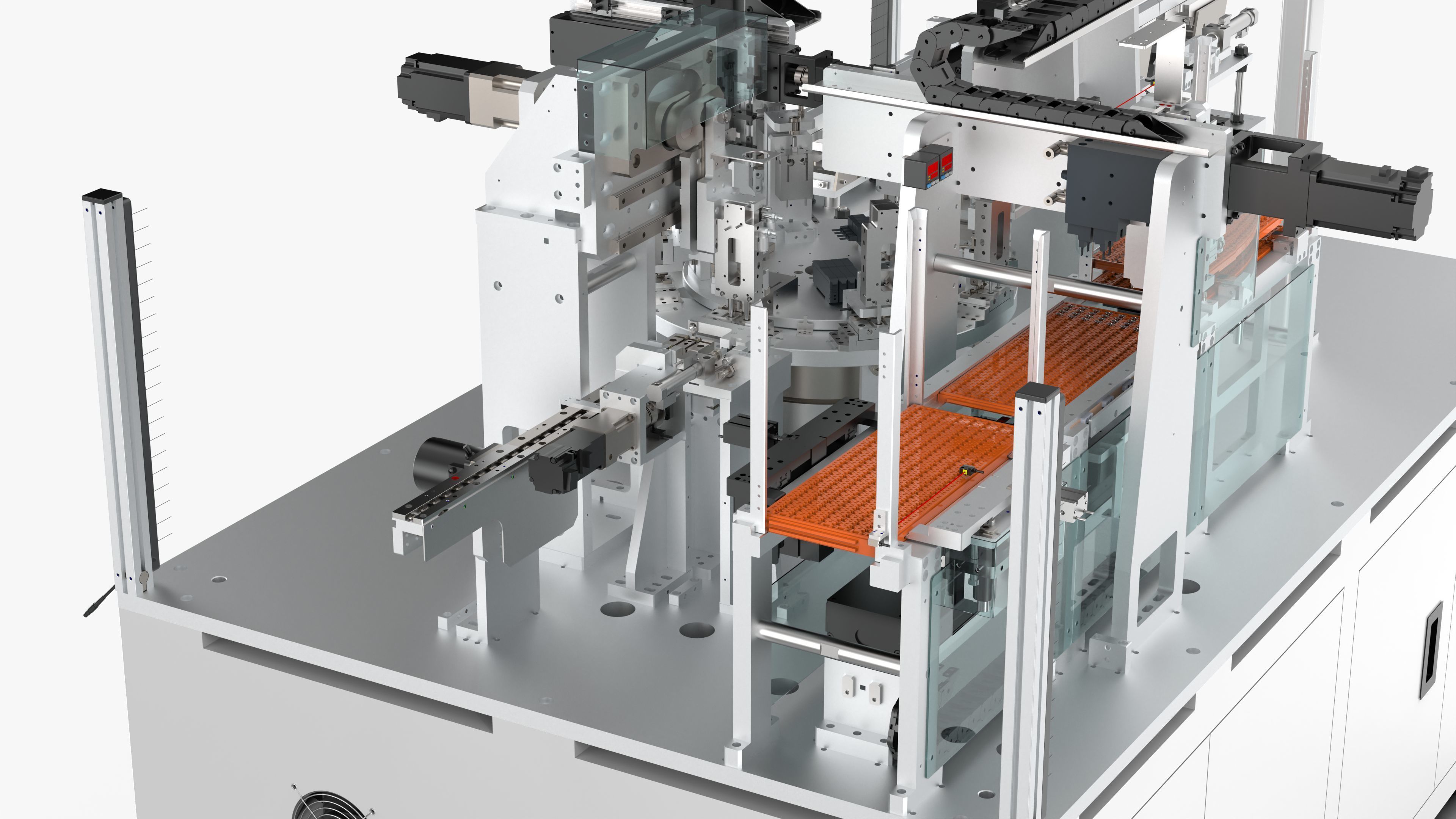 Automatic Electronic IM Terminal Assembly Machine 3D model_11