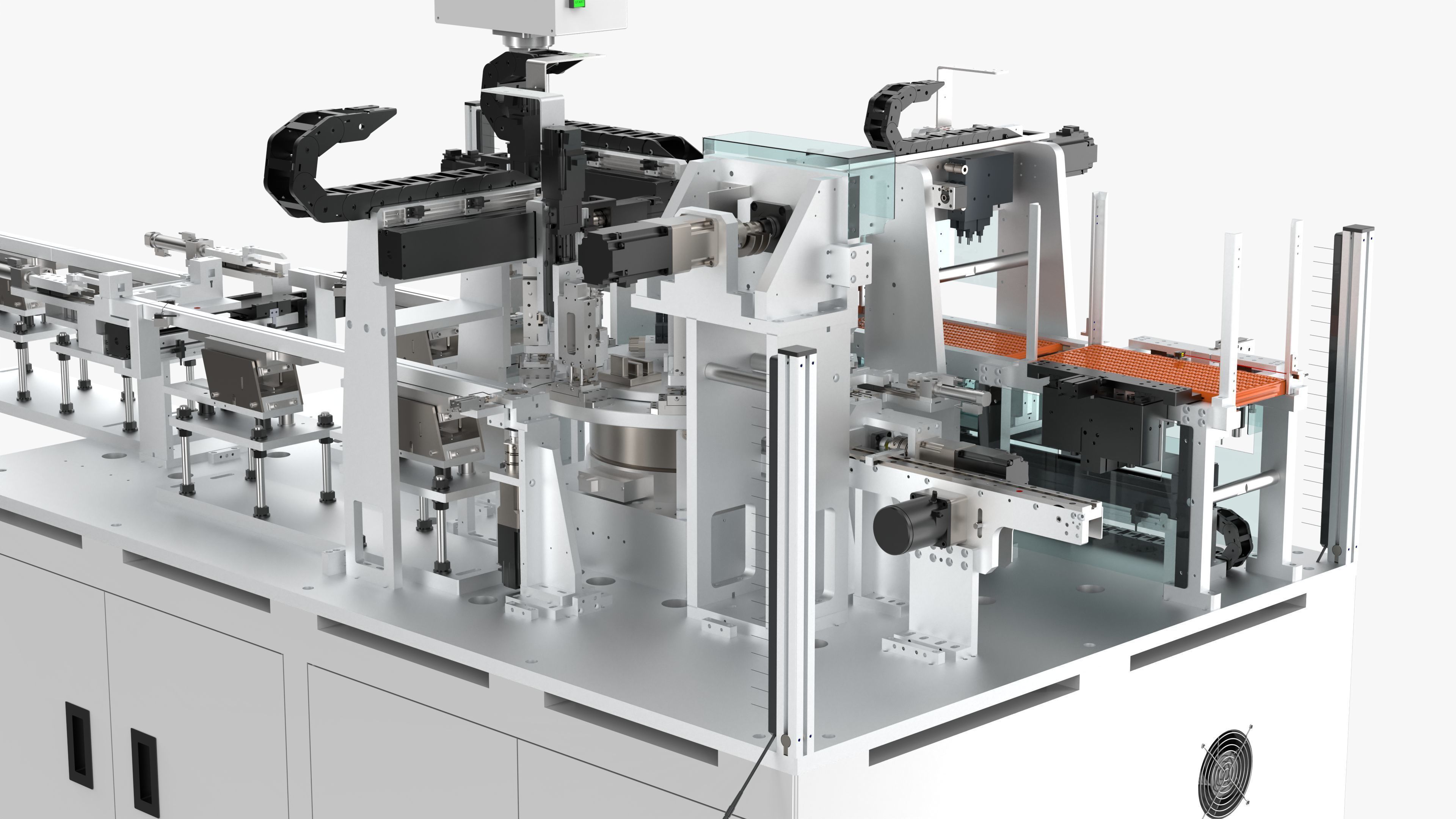 Automatic Electronic IM Terminal Assembly Machine 3D model_18