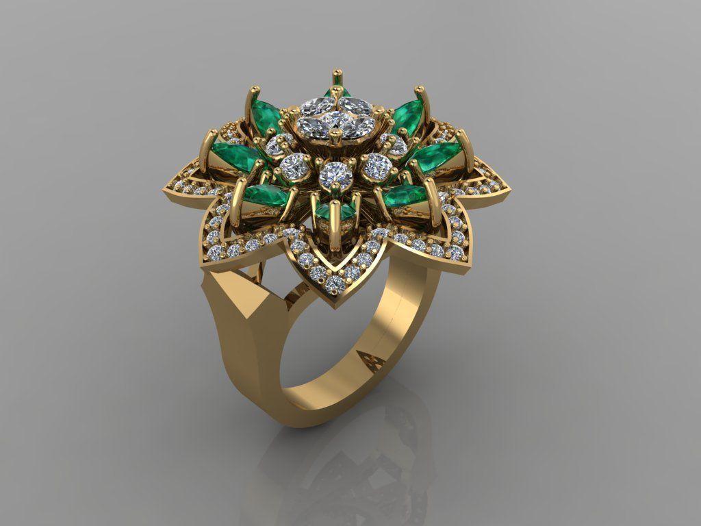 FASION RING 3D model_4