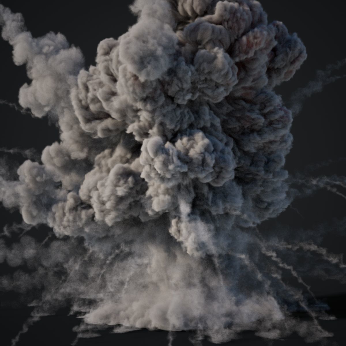 Animated Explosion 11 vol2 3D model_4