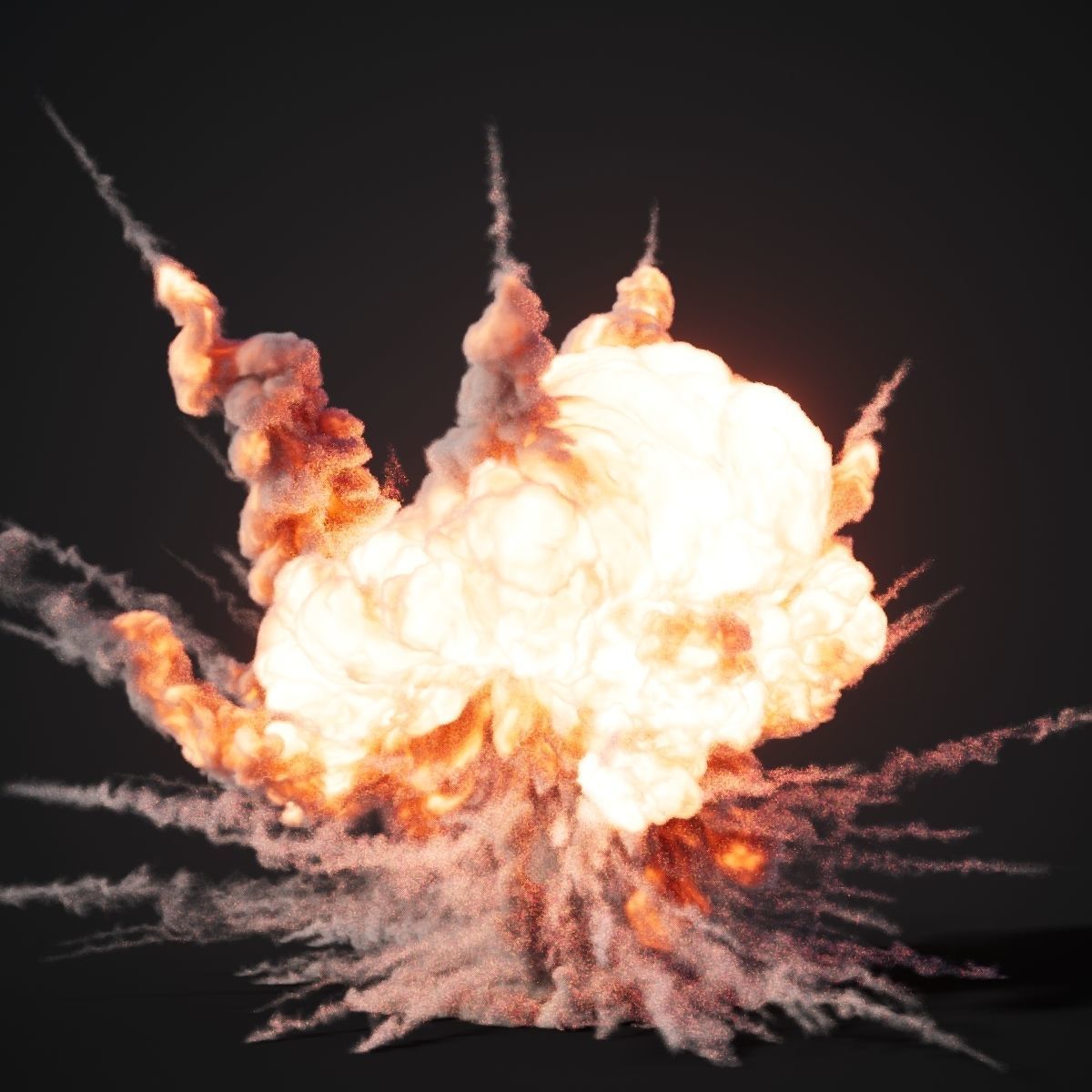 Animated Explosion 11 vol2 3D model_3