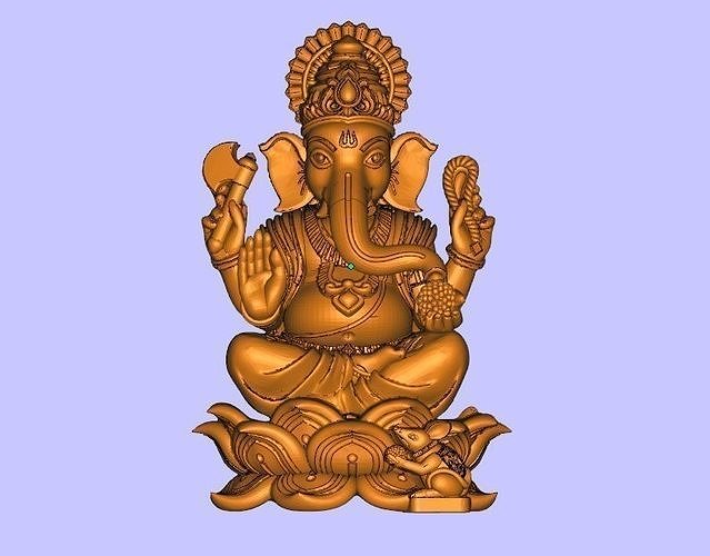 GANESH PENDENT 3D print model