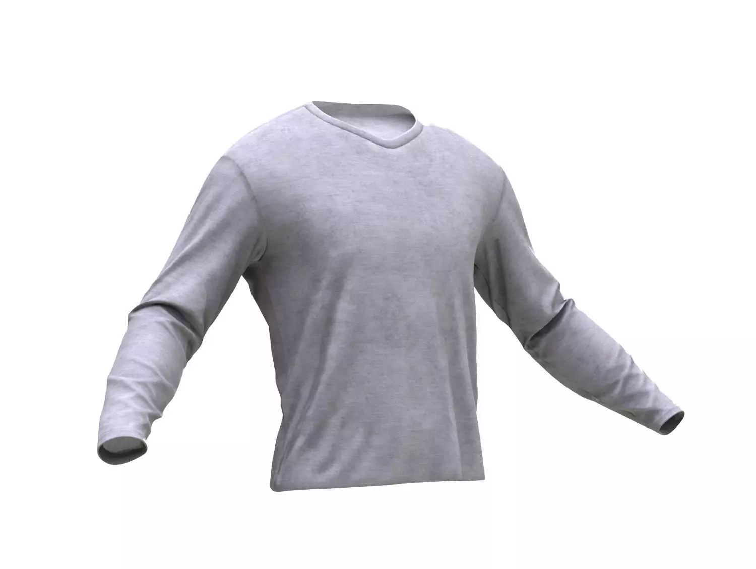 Shirt Low-poly 3D model_0