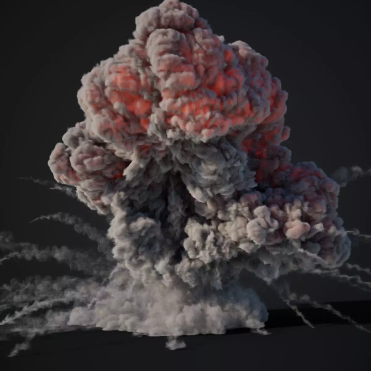 Animated Explosion 10 vol2 3D model_0