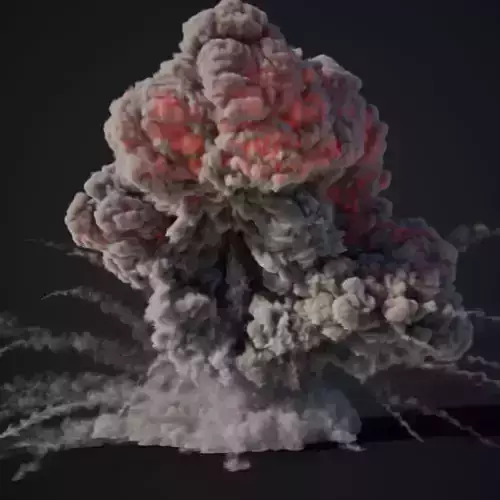 Animated Explosion 10 vol2 3D model
