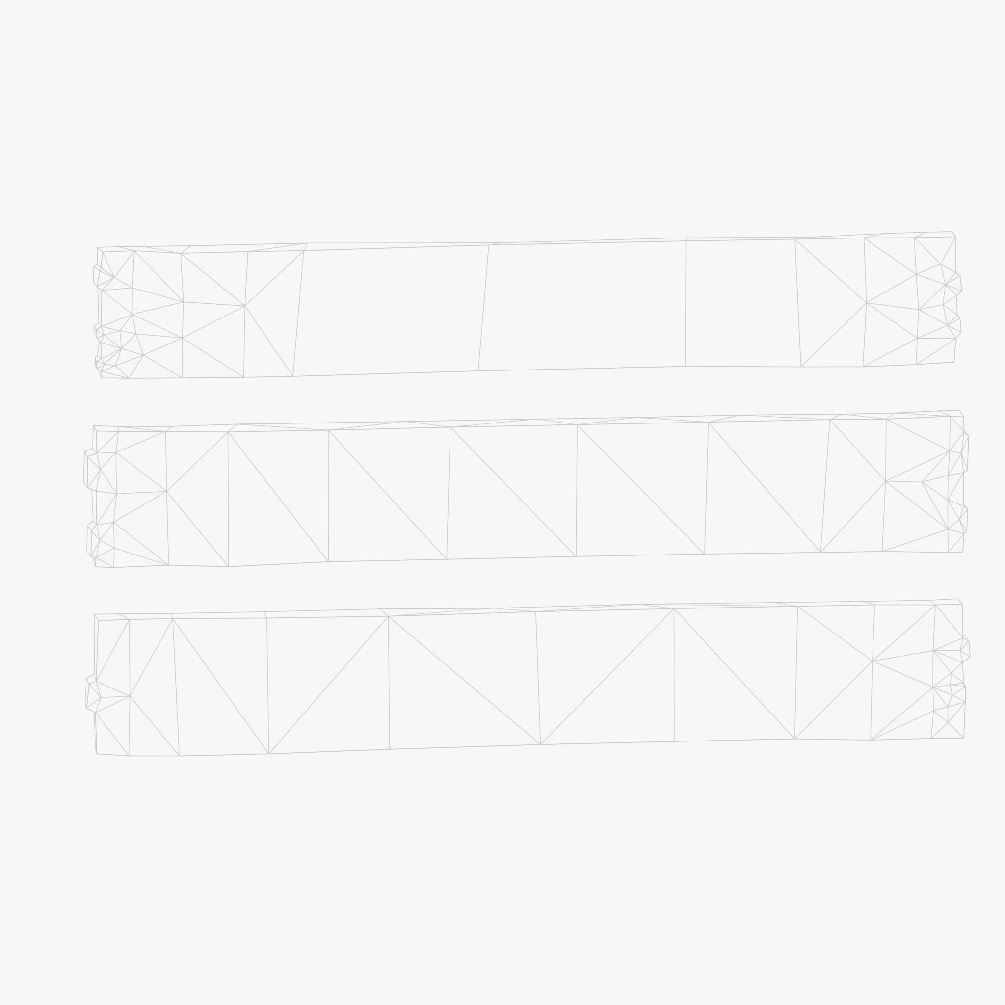 Wood Planks Low-poly 3D model_6