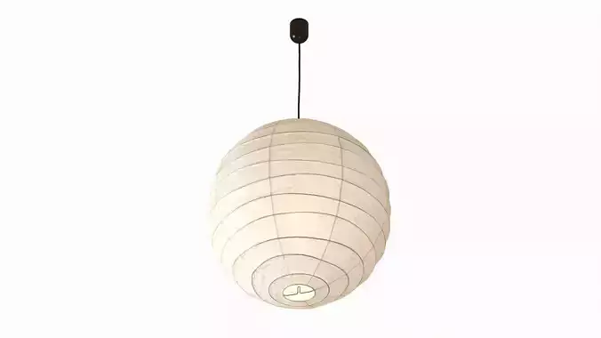 Akari 55D Lamp by Isamu Noguchi 3D model