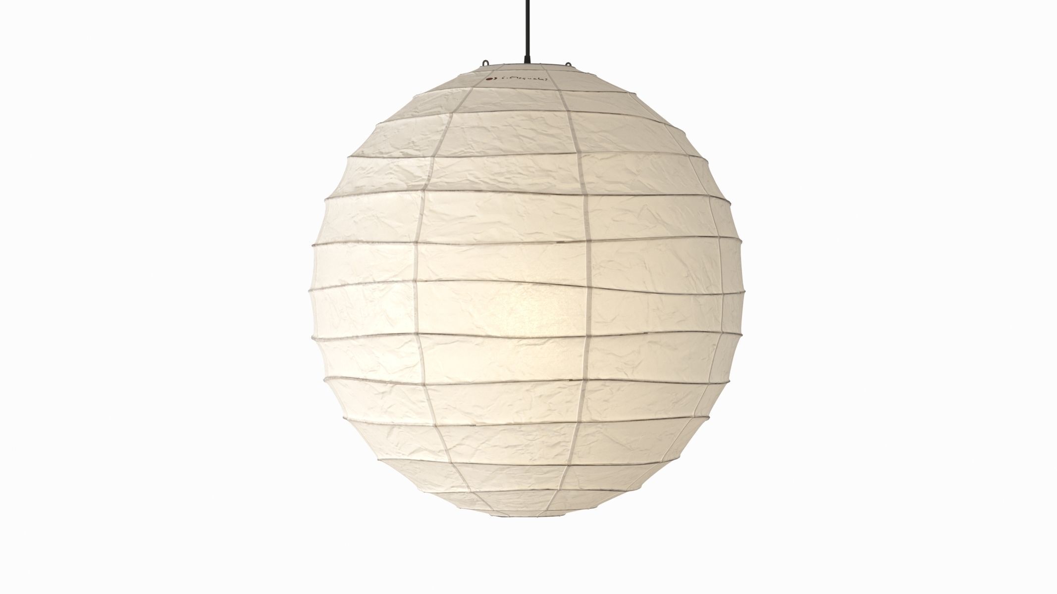 Akari 55D Lamp by Isamu Noguchi 3D model | CGTrader