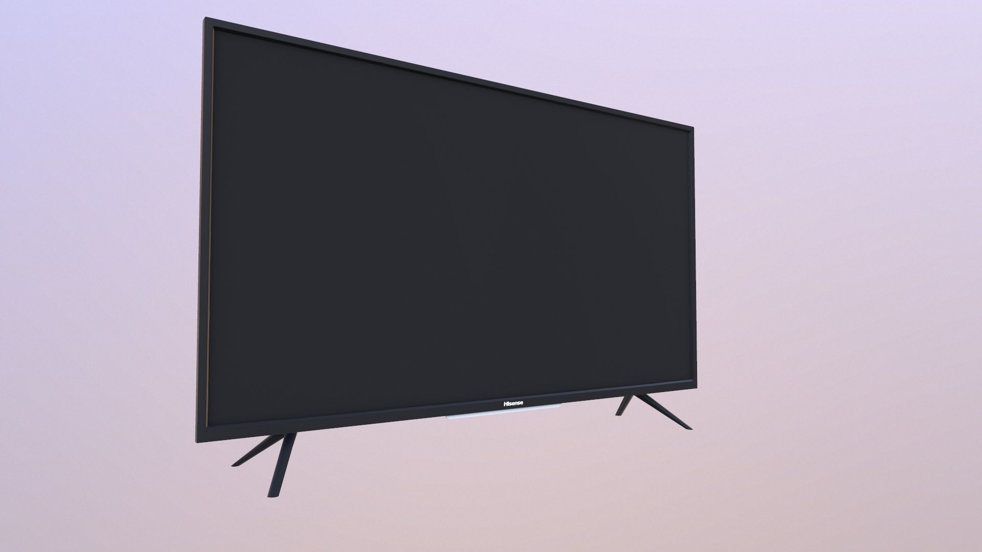Hisense LED 3D model_2