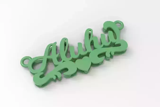 Aluny name plate