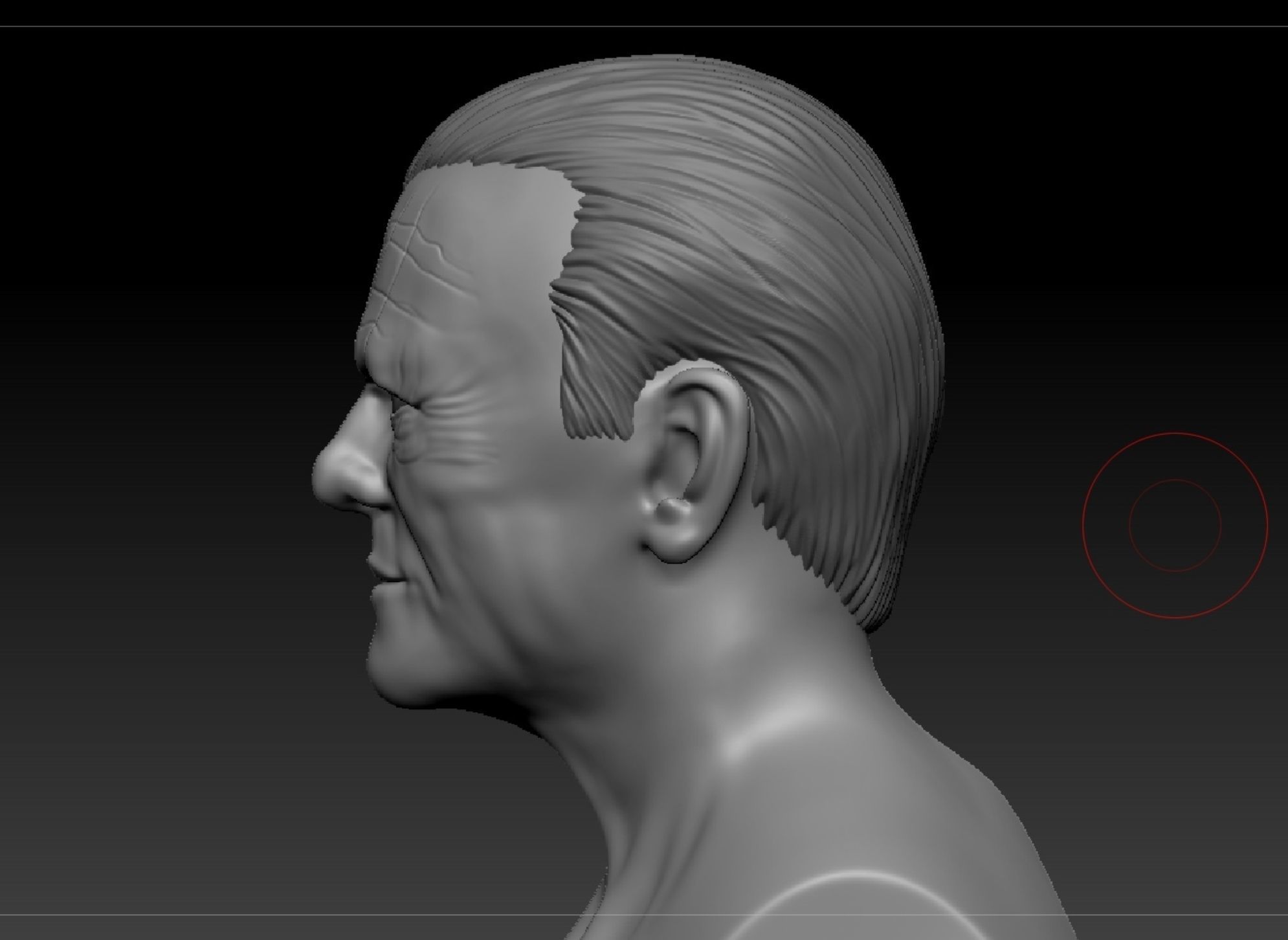 Anthony Hopkins head 3D print model_2
