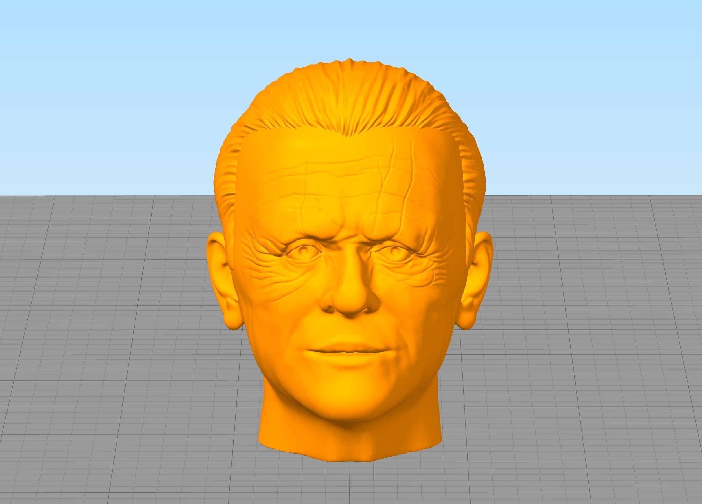 Anthony Hopkins head 3D print model_4