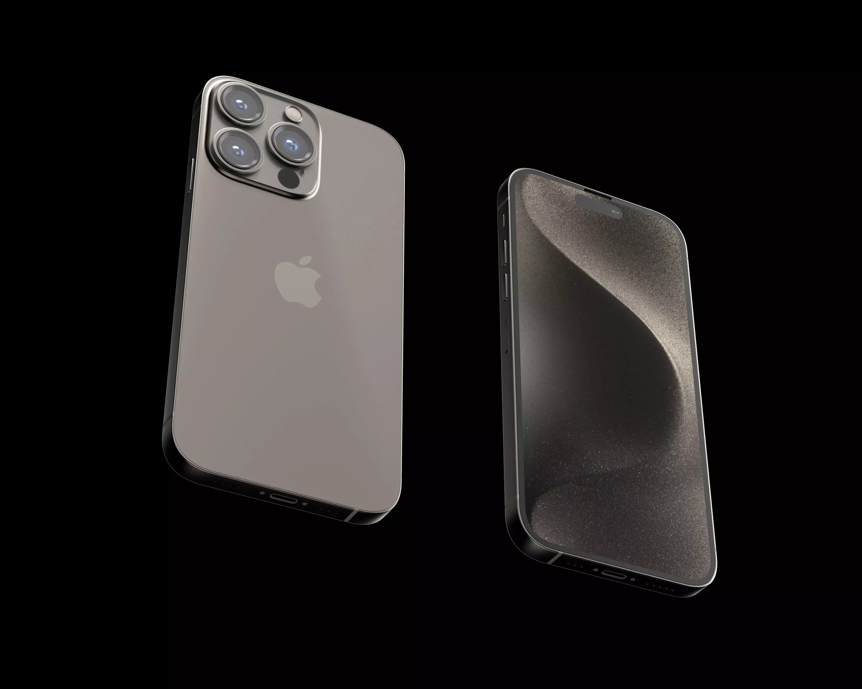 IPHONE 15 Pro Low-poly 3D model
