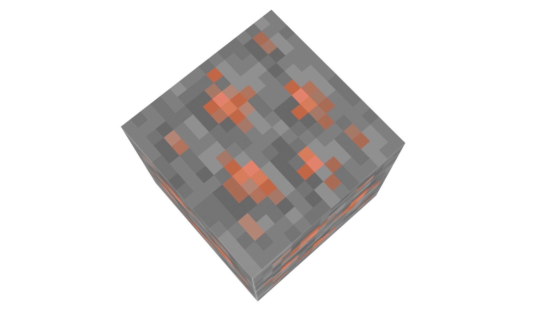 Minecraft Copper 3D model_3