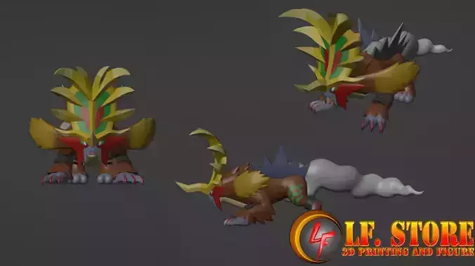 Pokemon Gouging Fire