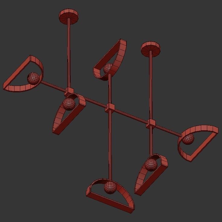 Sphere and Cut Circle 3D model_2