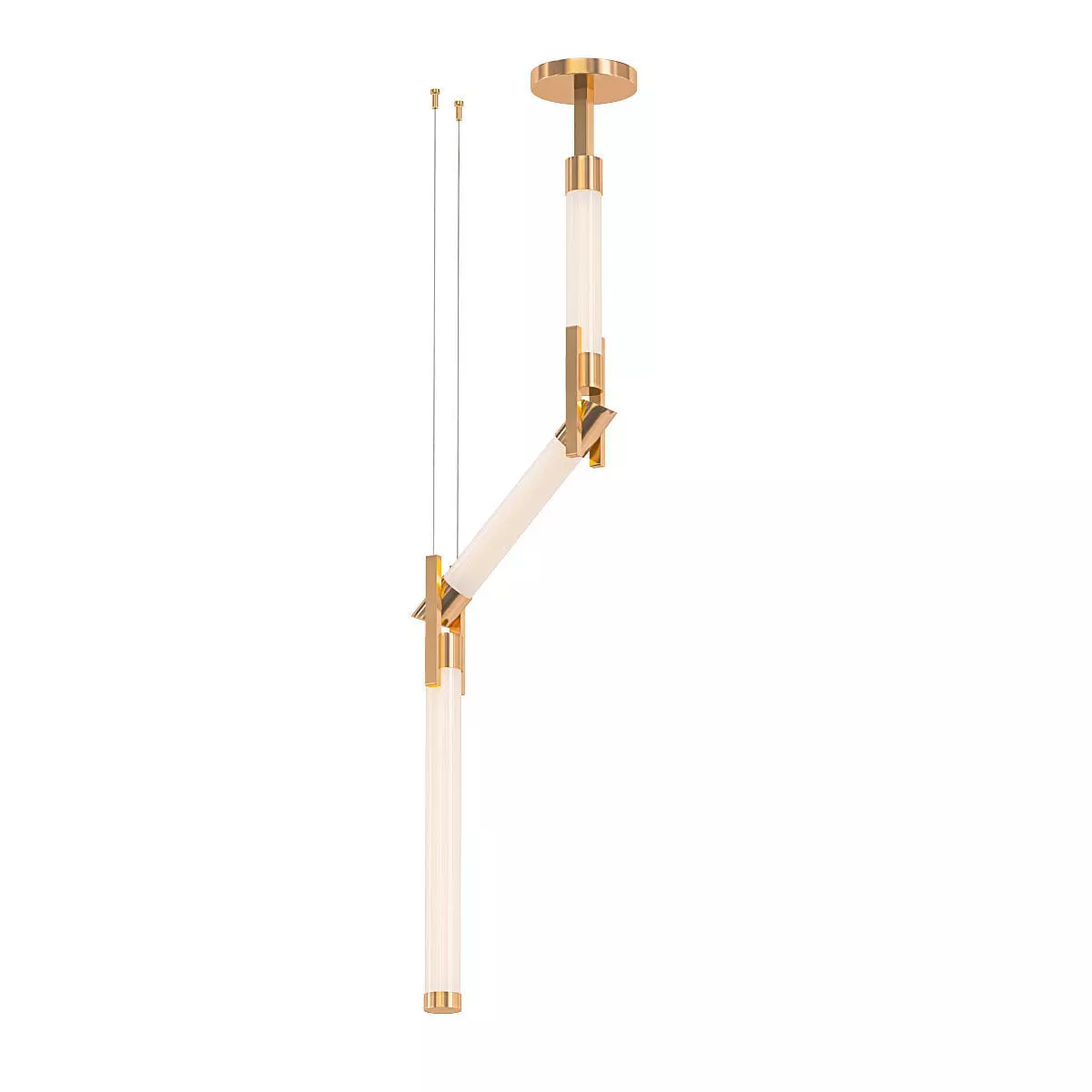 Bambou Vertical 3D model_0