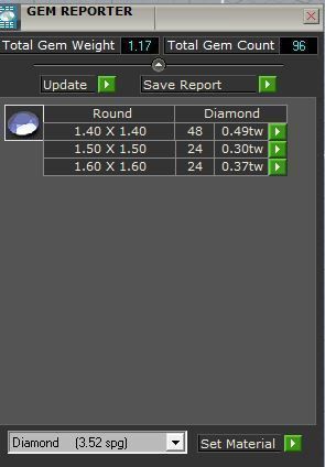 Cumin Chain Diamond Ring 1528 3D print model_5