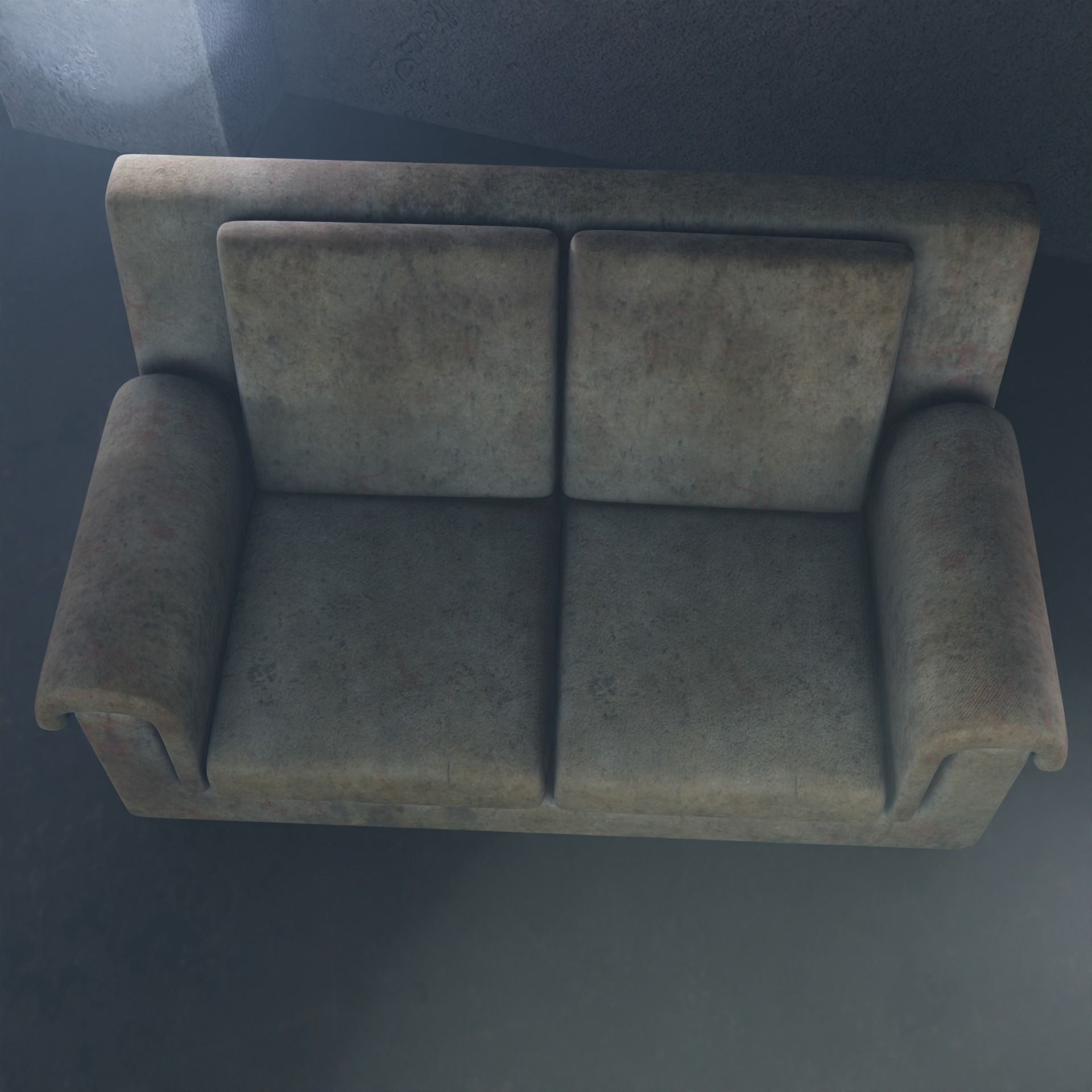 Couch 3D model_2