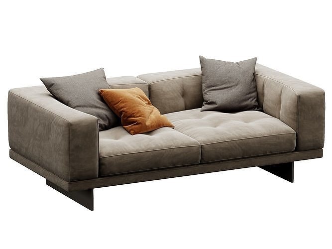 Dylan Sofa Set 3D model 7