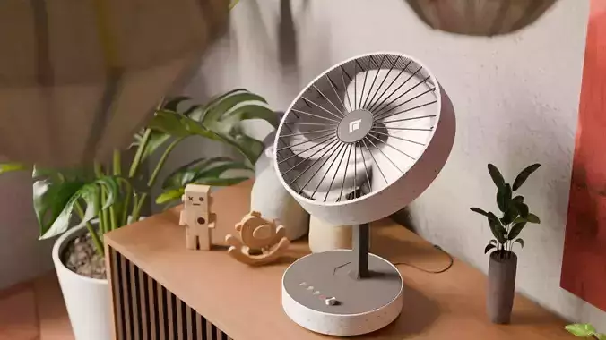 Desktop fan