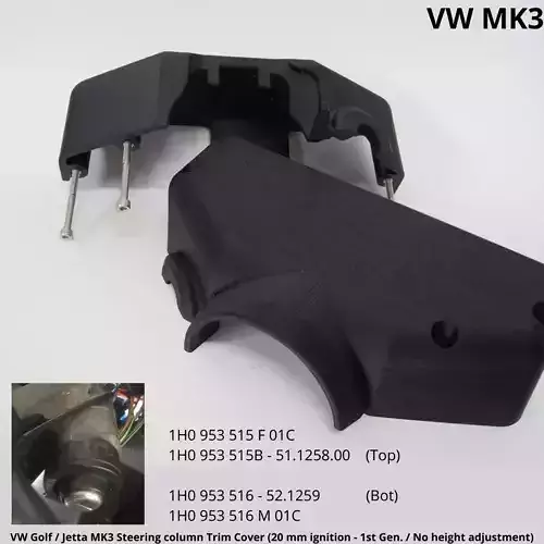 VW Golf  Jetta MK3 Steering column Trim Cover 20 mm 1st Gen NReg 3D print model
