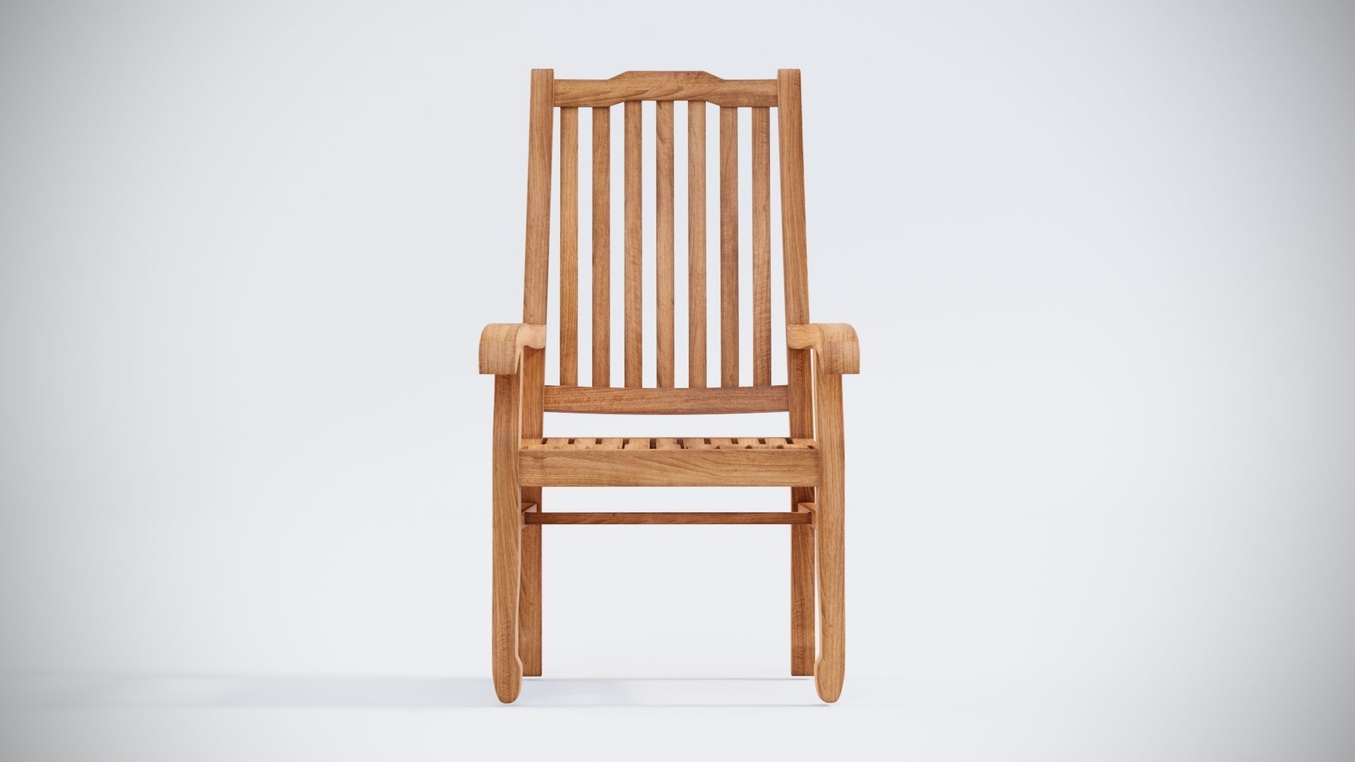 3D Deluxe Extending table and gravel Chairs 3D model_9