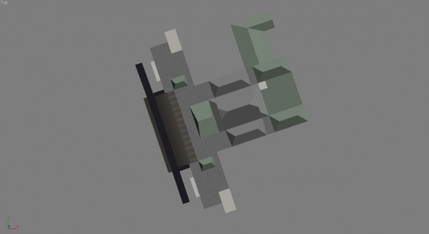 Melbourne Parliament 3D model_5