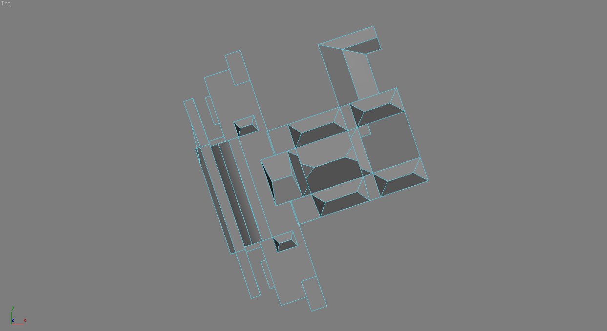 Melbourne Parliament 3D model_9