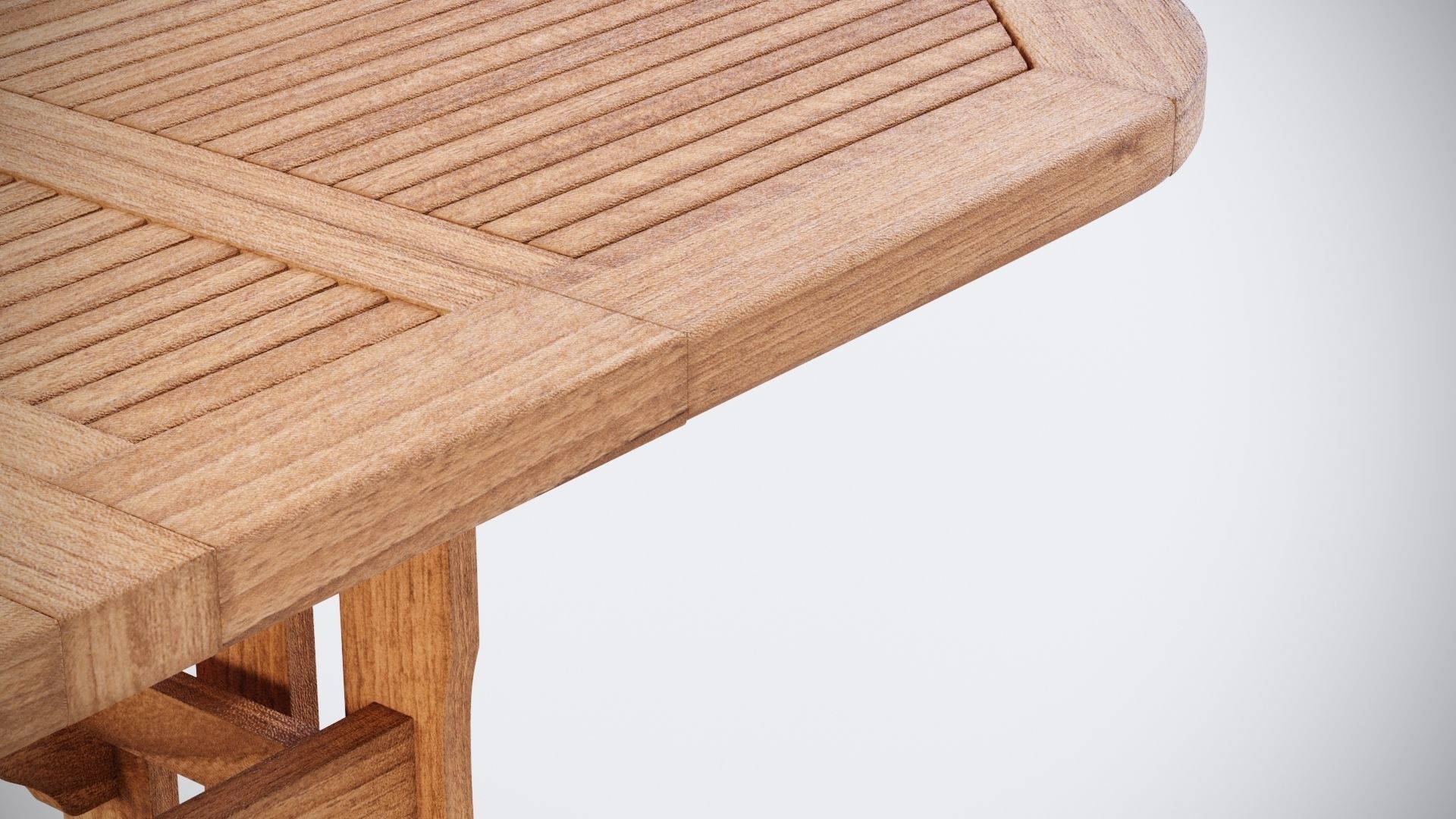 3D model Deluxe table with Club dining and Carver chairs 3D model_8