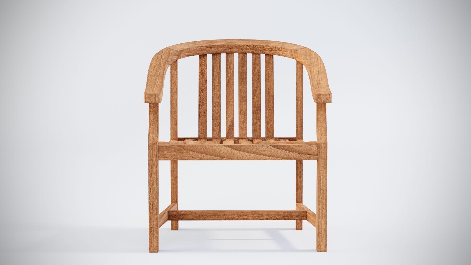 3D model Deluxe table with Club dining and Carver chairs 3D model_11