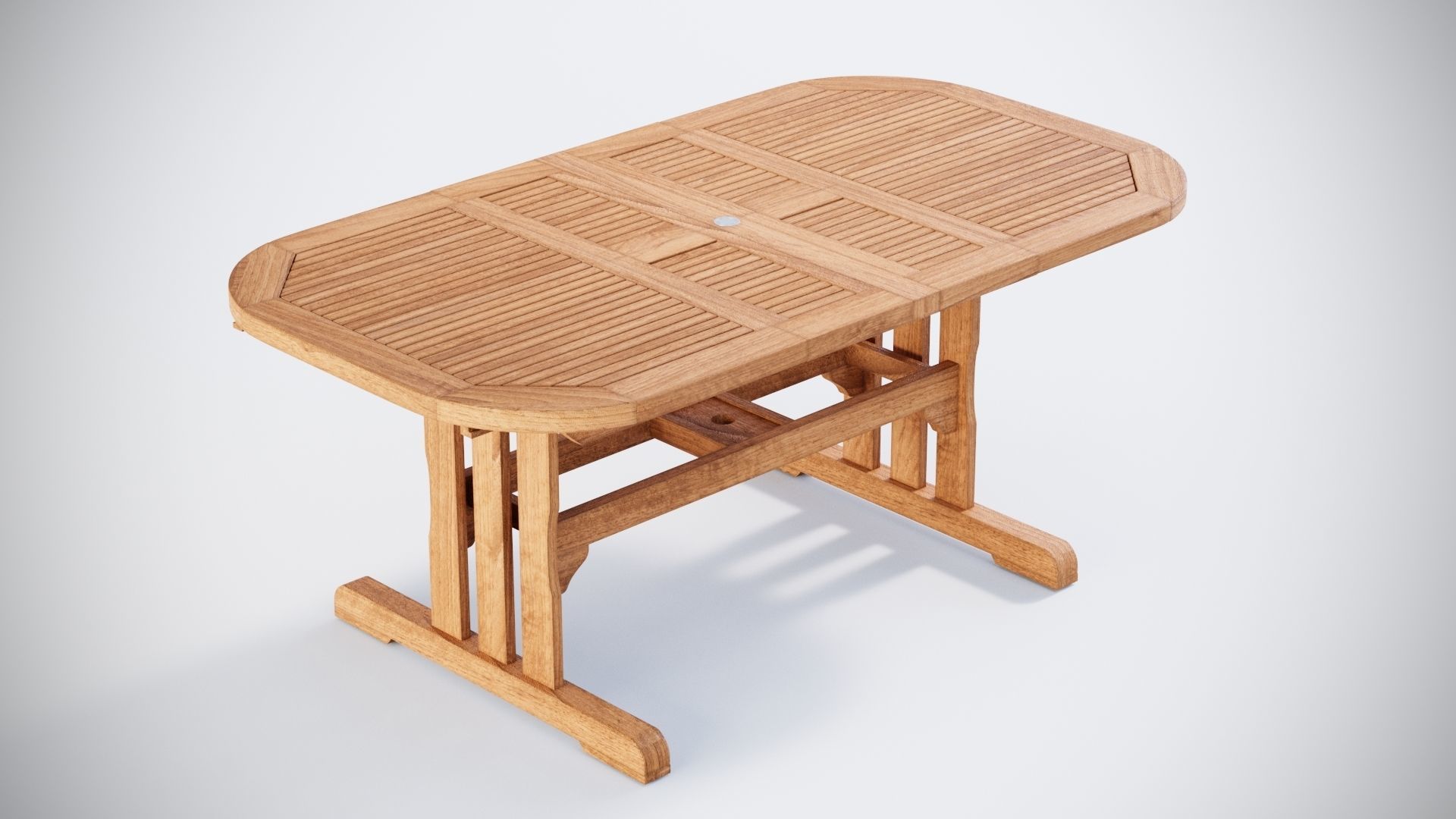 3D model Deluxe table with Club dining and Carver chairs 3D model_4