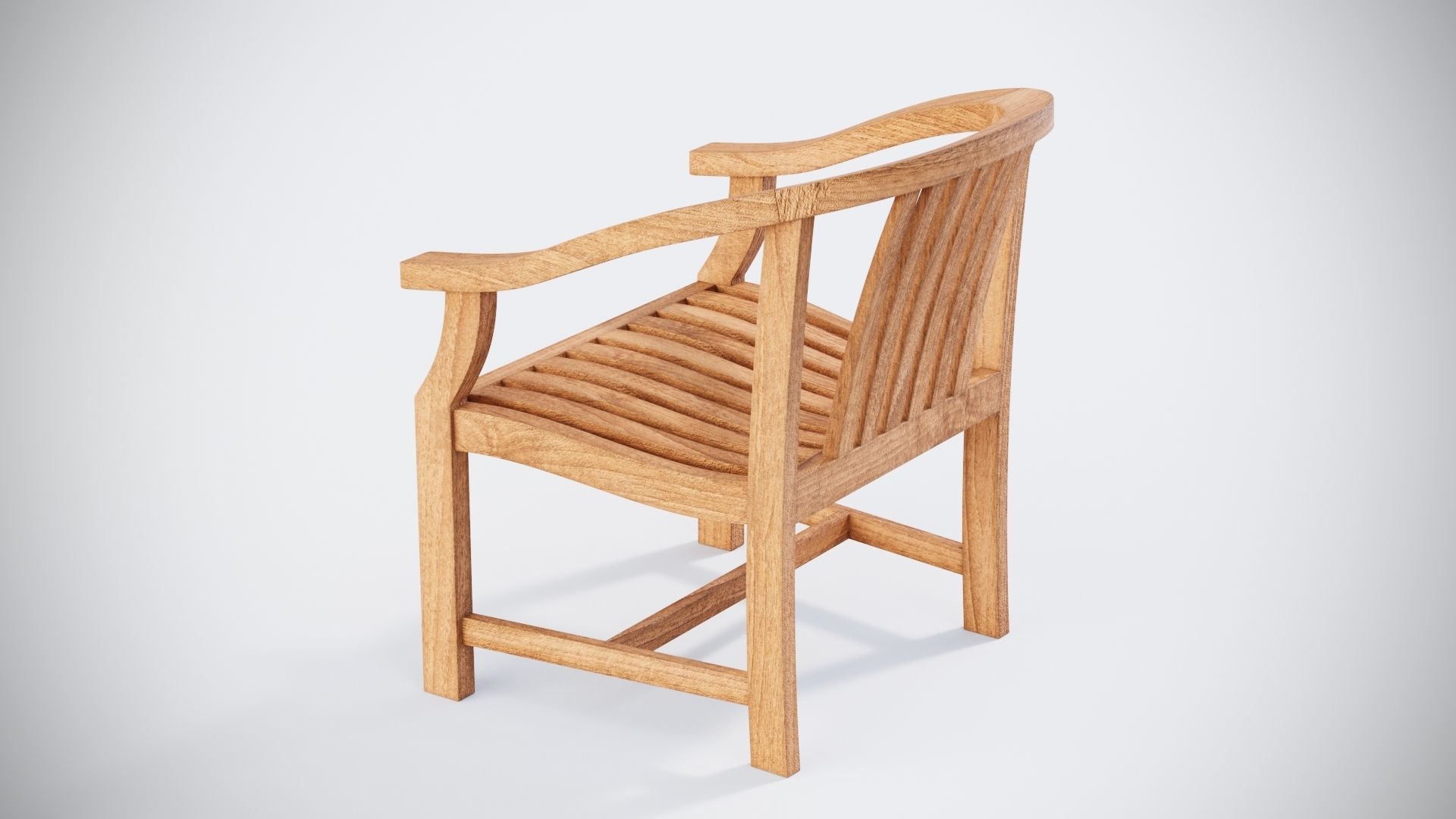 3D model Deluxe table with Club dining and Carver chairs 3D model_12