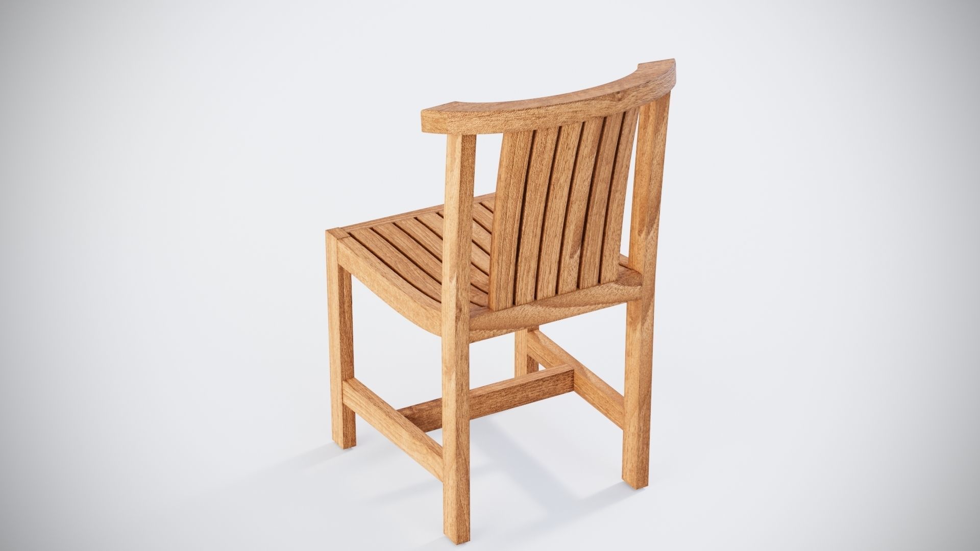 3D model Deluxe table with Club dining and Carver chairs 3D model_16